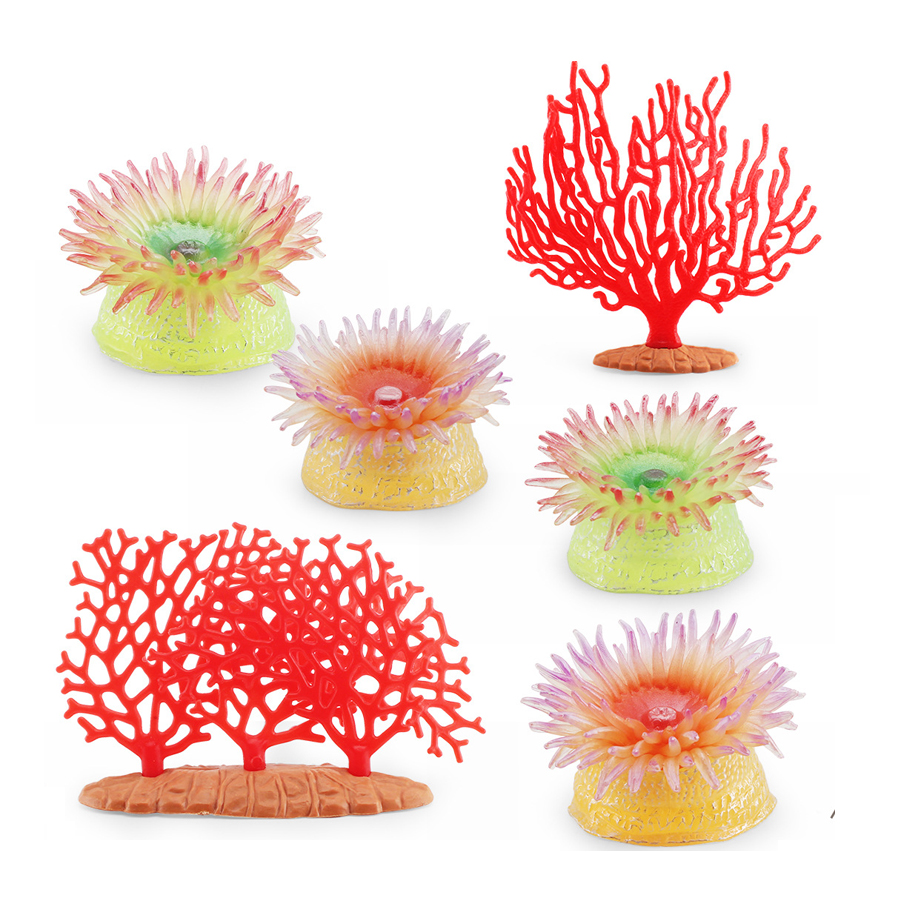 Kids Toys Under 1 Year - Realistic Coral Sea Anemones Sea Life