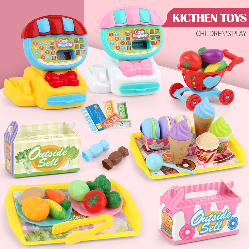 Toy Cash Register - Cash Register Toys Play Calculator Cash,