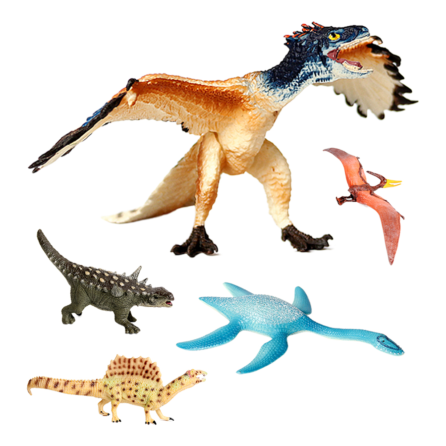 Kids Toys Review - Archaeopteryx Carnosaurus Spinosaurus Pterosaur T rex