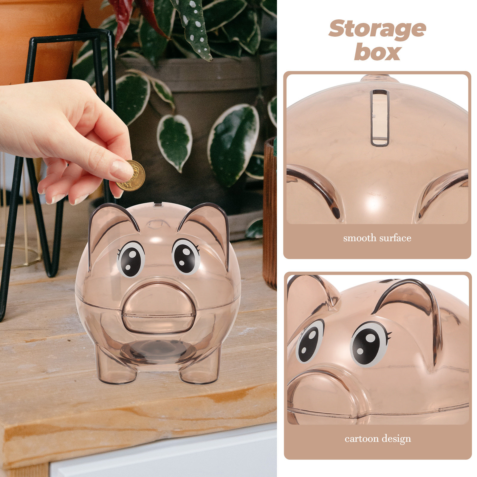 Toy Cash Register - Piggy Bank for Register Toy Kids