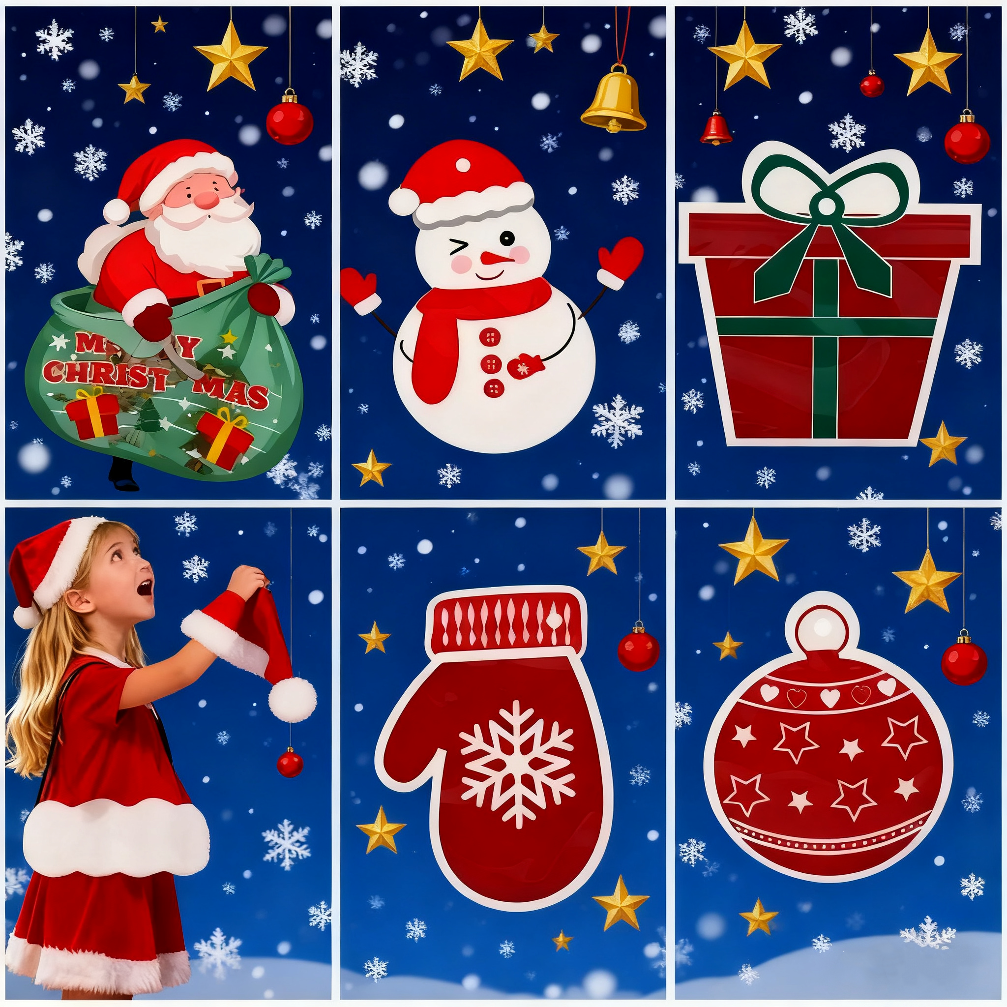 Kids Toys Packaging - 100PCS Christmas Gift Plastic Packaging Ziplock