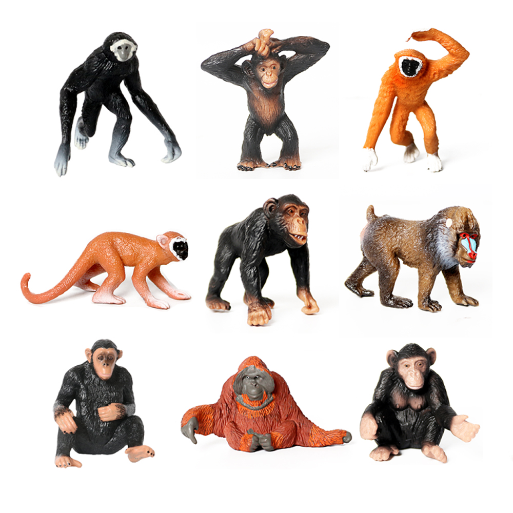 Kids Toys Review - Plastic Monkey Model Toys Ape Gorilla