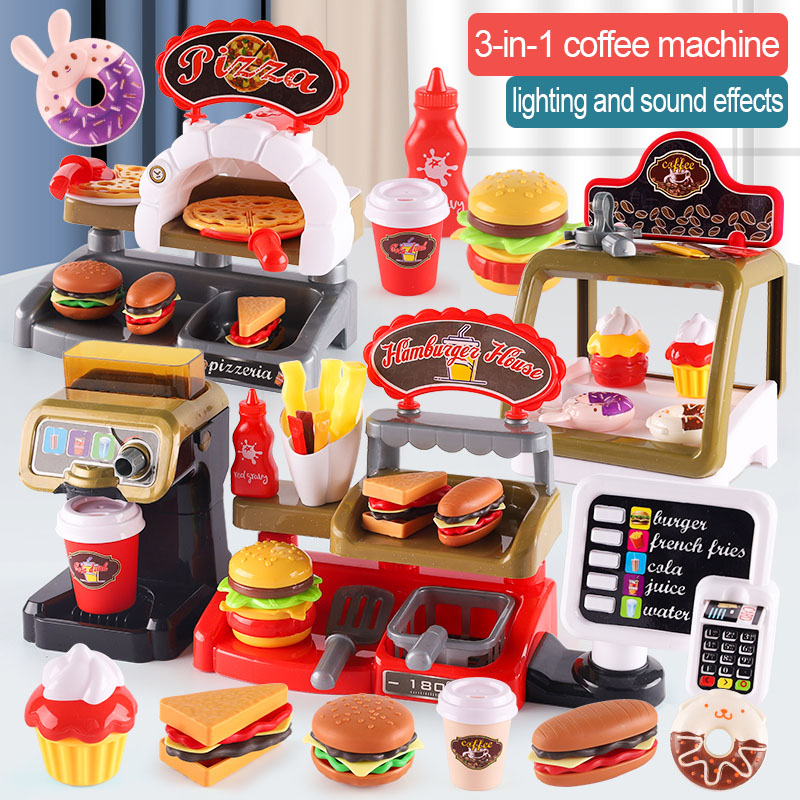 Toy Cash Register - Kid Play House Game Kitchen Fast
