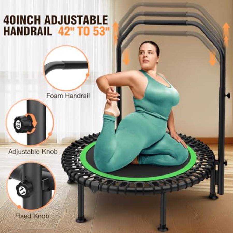 40/48 Foldable Mini Trampoline – Trampoline Mini Indoor recenzja i cena
