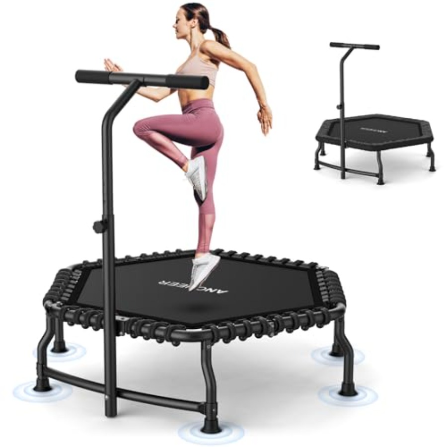 Indoor Mini Trampoline 50'' fo – Trampoline Mini Indoor recenzja i cena