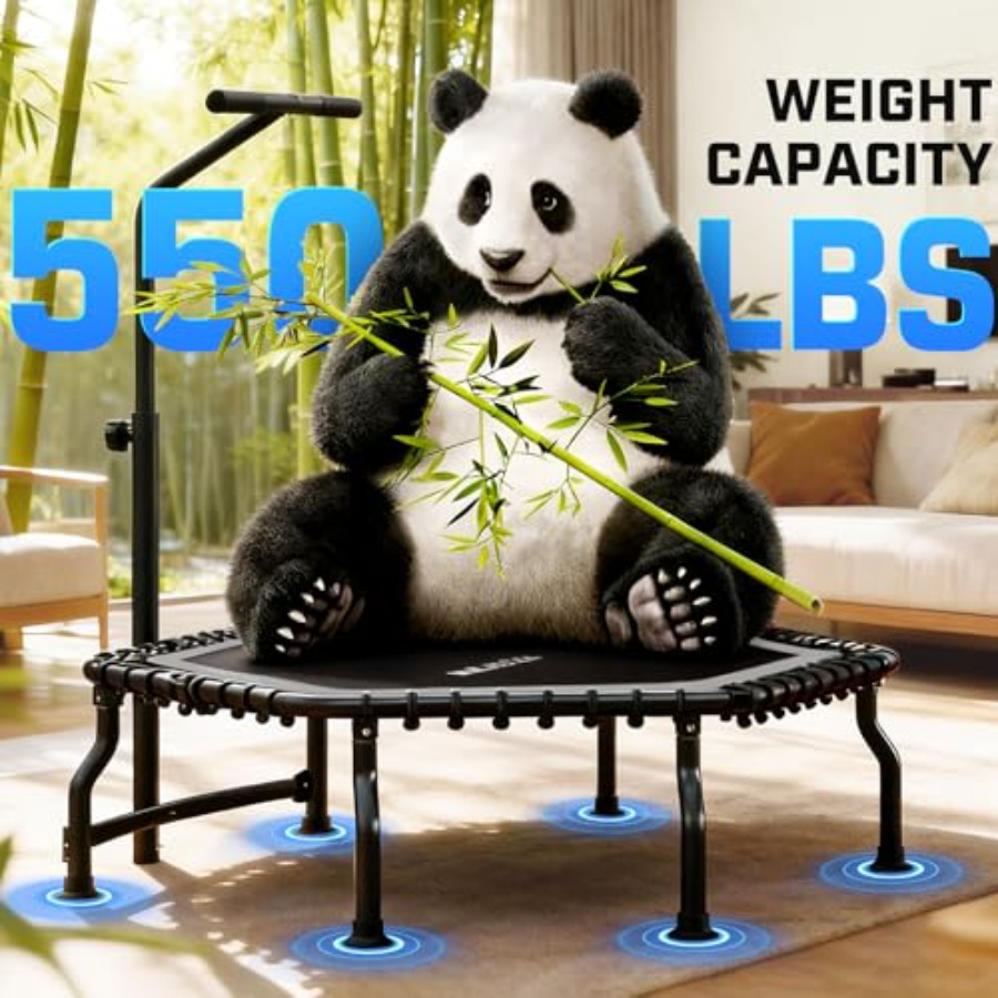 Indoor Mini Trampoline 50'' fo – Trampoline Mini Indoor recenzja i cena