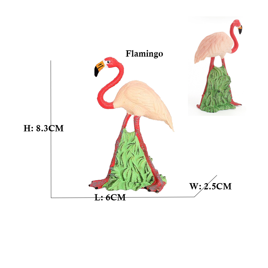 Forest animals Flamingo Turkey – Kids Toys Under 1 Year recenzja i cena