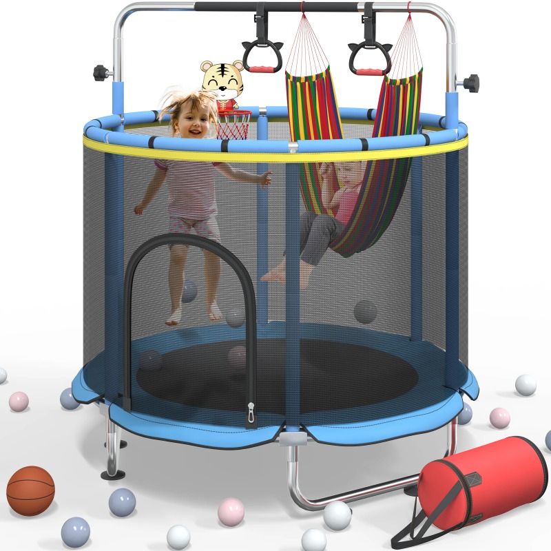 5FT Toddler Trampoline 8-in-1  – Trampoline Mini Indoor recenzja i cena