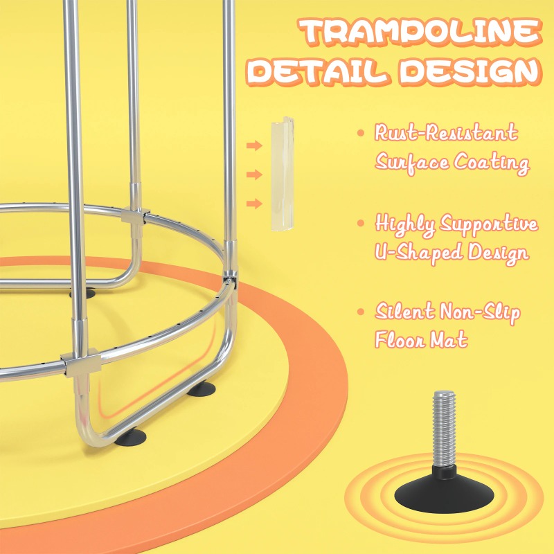 5FT Toddler Trampoline 8-in-1  – Trampoline Mini Indoor recenzja i cena