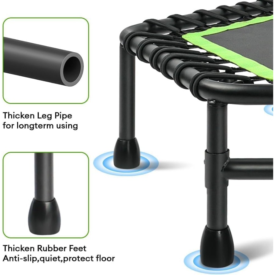 42/45 Rebounder Trampoline for – Trampoline Mini Indoor recenzja i cena