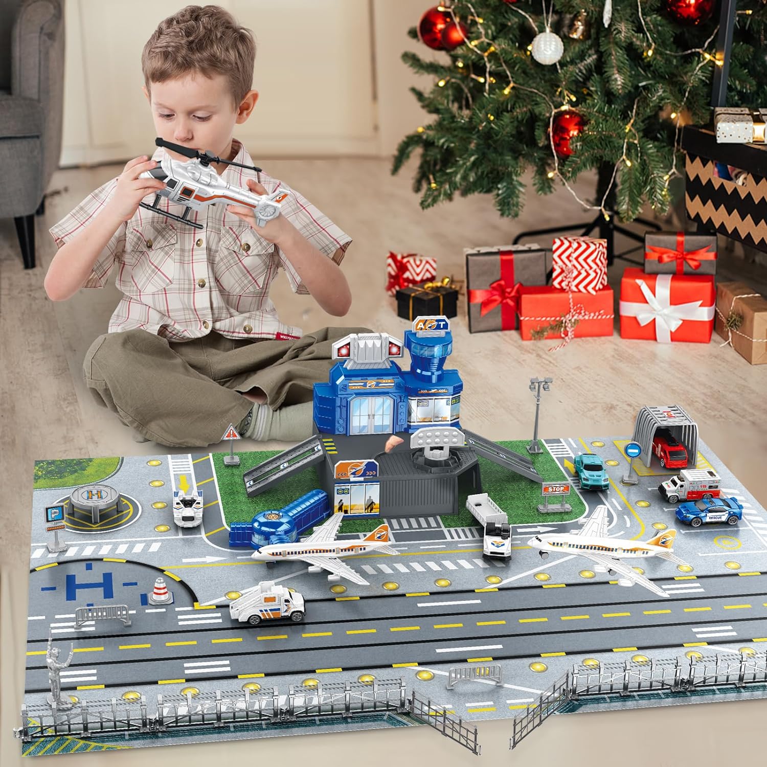 Children's Airport Scene Toy S – Kids Toys Latest recenzja i cena