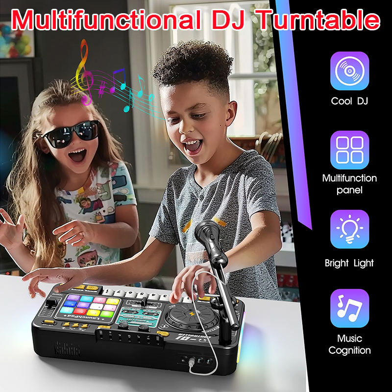 Multifunctional Kid DJ Turntab – Kids Toys Bd recenzja i cena