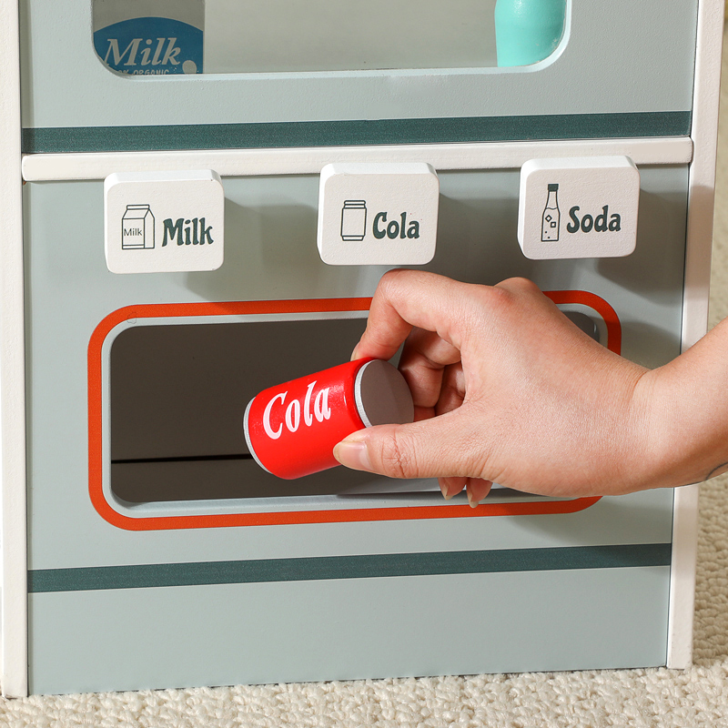 Kids Wooden Grocery Store Play – Toy Cash Register recenzja i cena