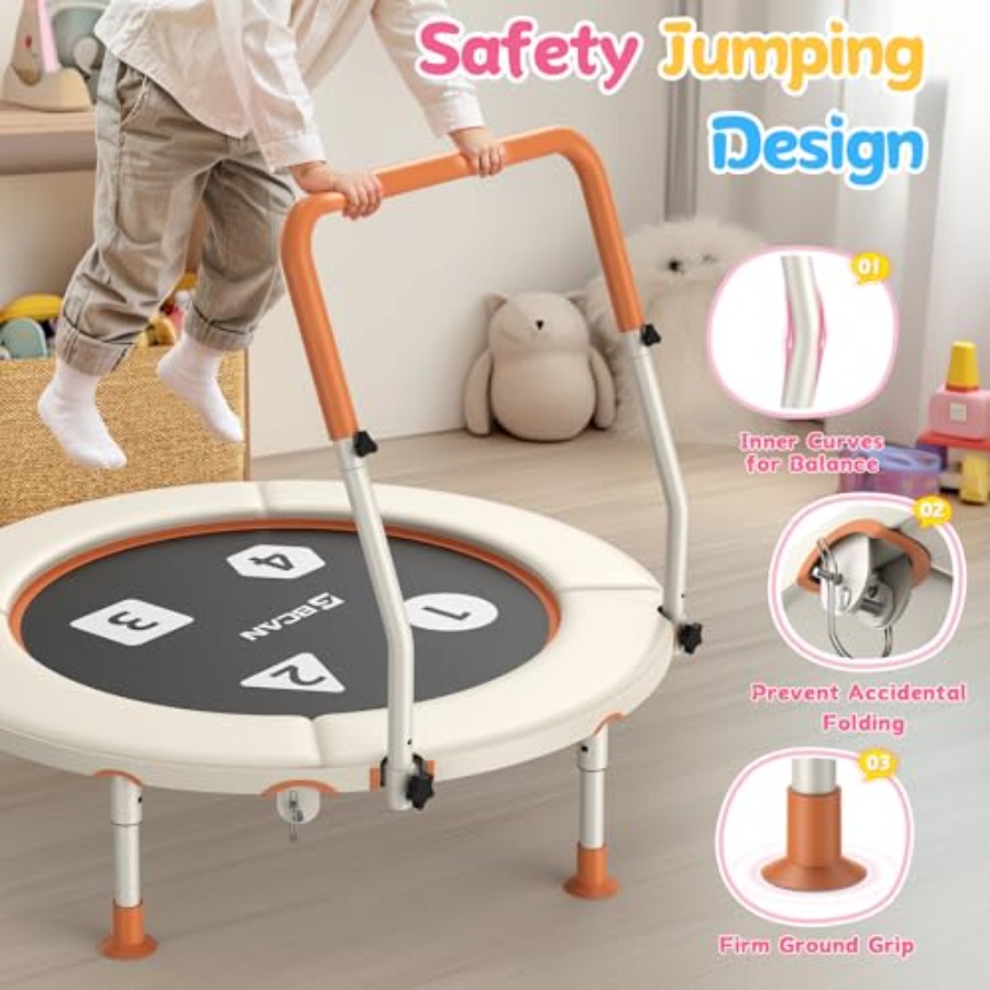 36'' Toddler Trampoline for Ag – Trampoline Mini Indoor recenzja i cena