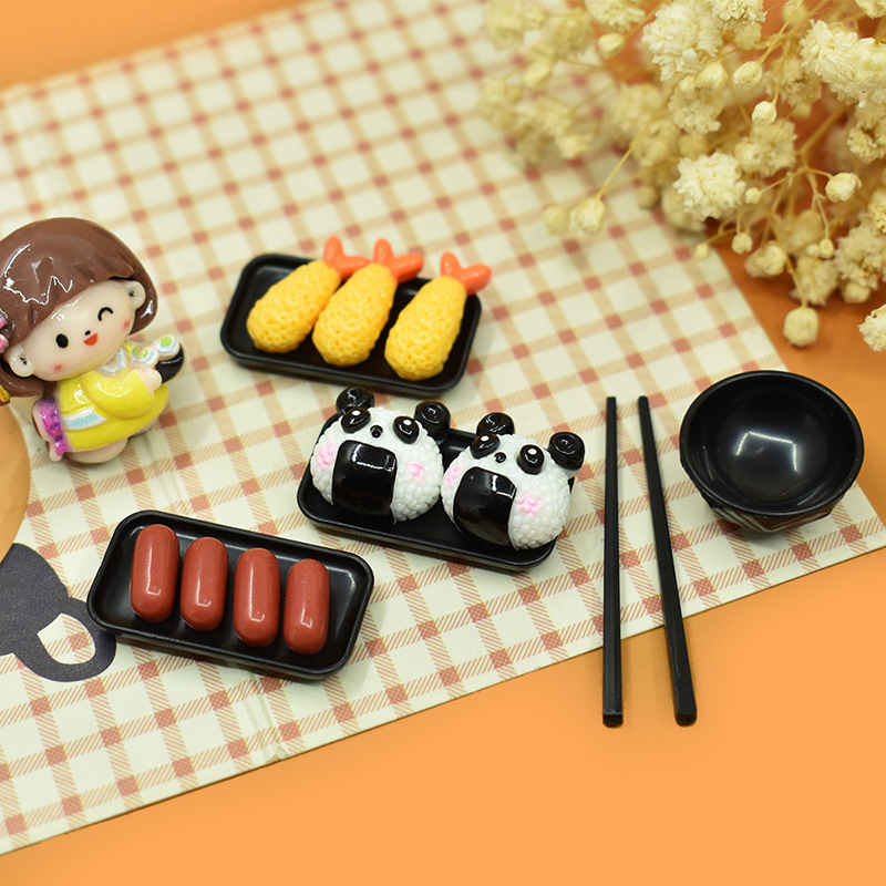 1 set 1:6 1:12 Dollhouse Minia – Play Kitchen Set recenzja i cena