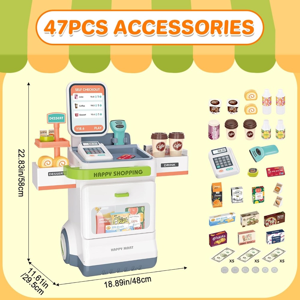 Cash Register Toy with Calcula – Toy Cash Register recenzja i cena