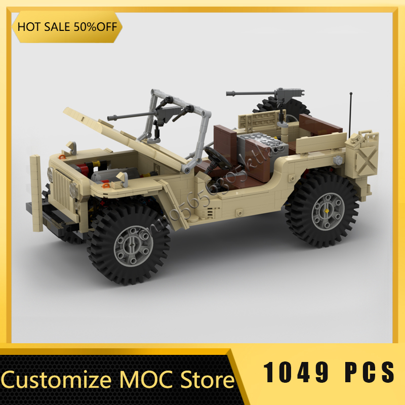 1049 Parts Hot Selling MOC Jee – Kids Toys Jeep recenzja i cena