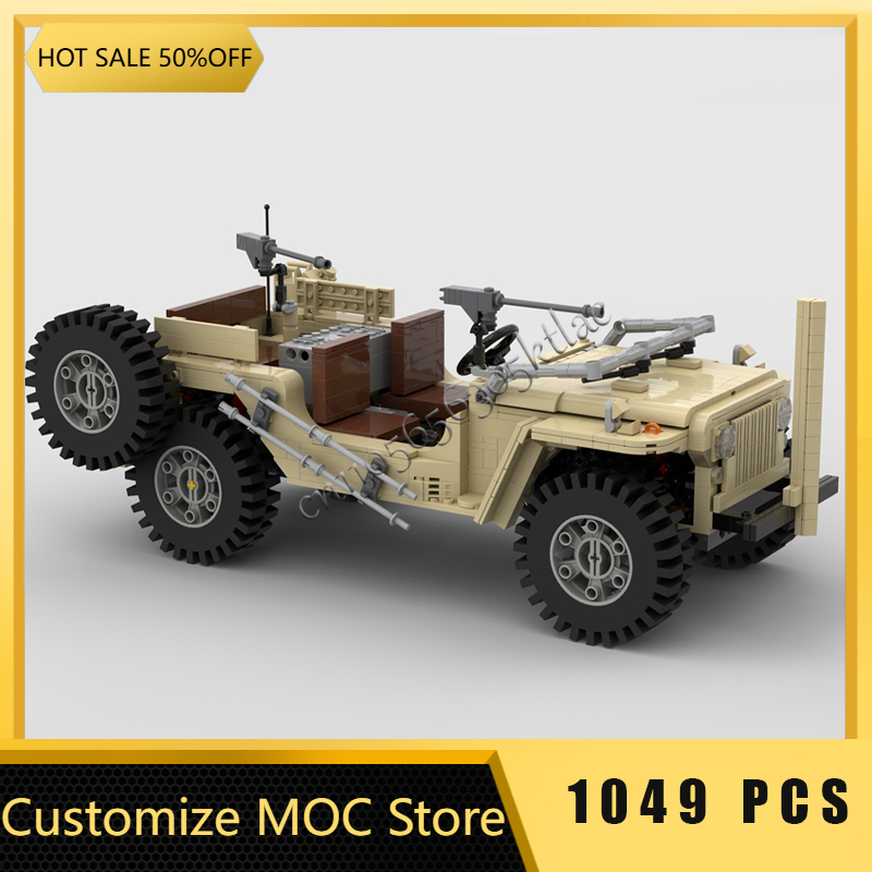 1049 Parts Hot Selling MOC Jee – Kids Toys Jeep recenzja i cena