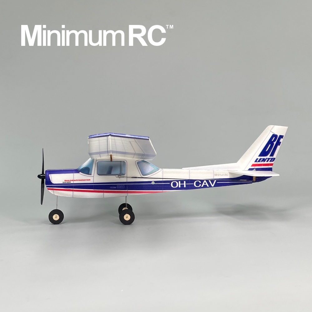 MinimumRC Plane Kit Blue Cessn – Kids Toys Channel recenzja i cena