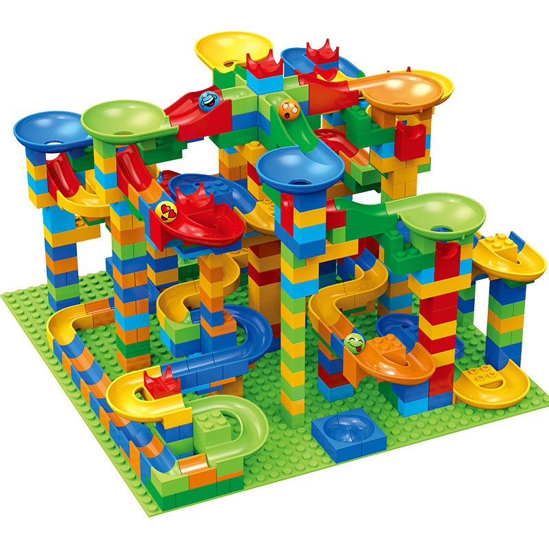 84-504PCS Marble Race Run Bloc – Marble Run Set recenzja i cena