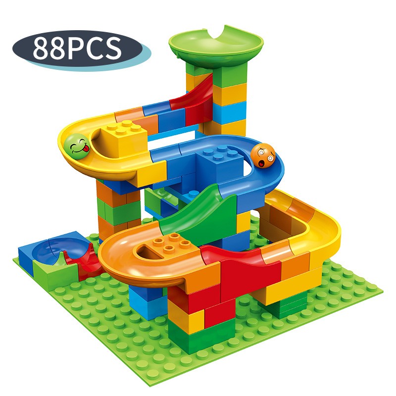 84-504PCS Marble Race Run Bloc – Marble Run Set recenzja i cena