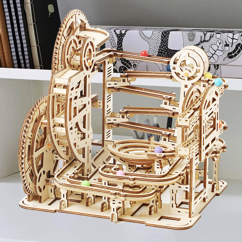 3d Wooden Puzzle Marble Runs M – Marble Run Set recenzja i cena