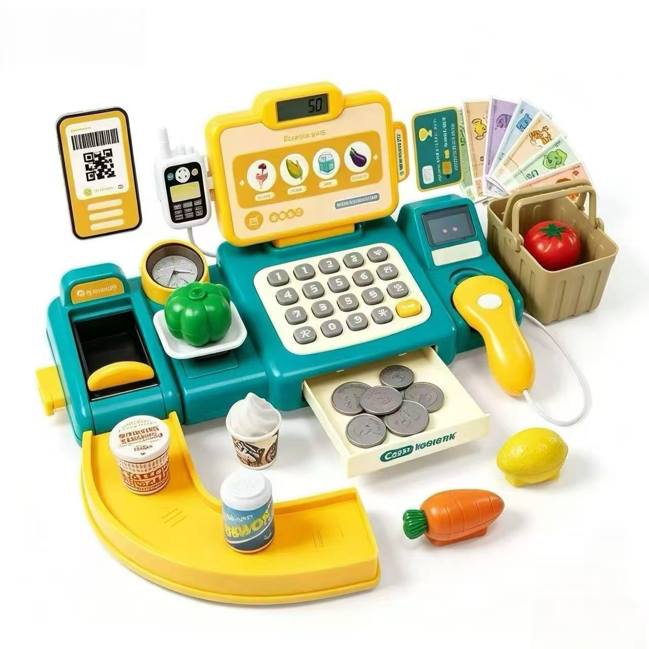 Kids Pretend Play Cash Registe – Toy Cash Register recenzja i cena