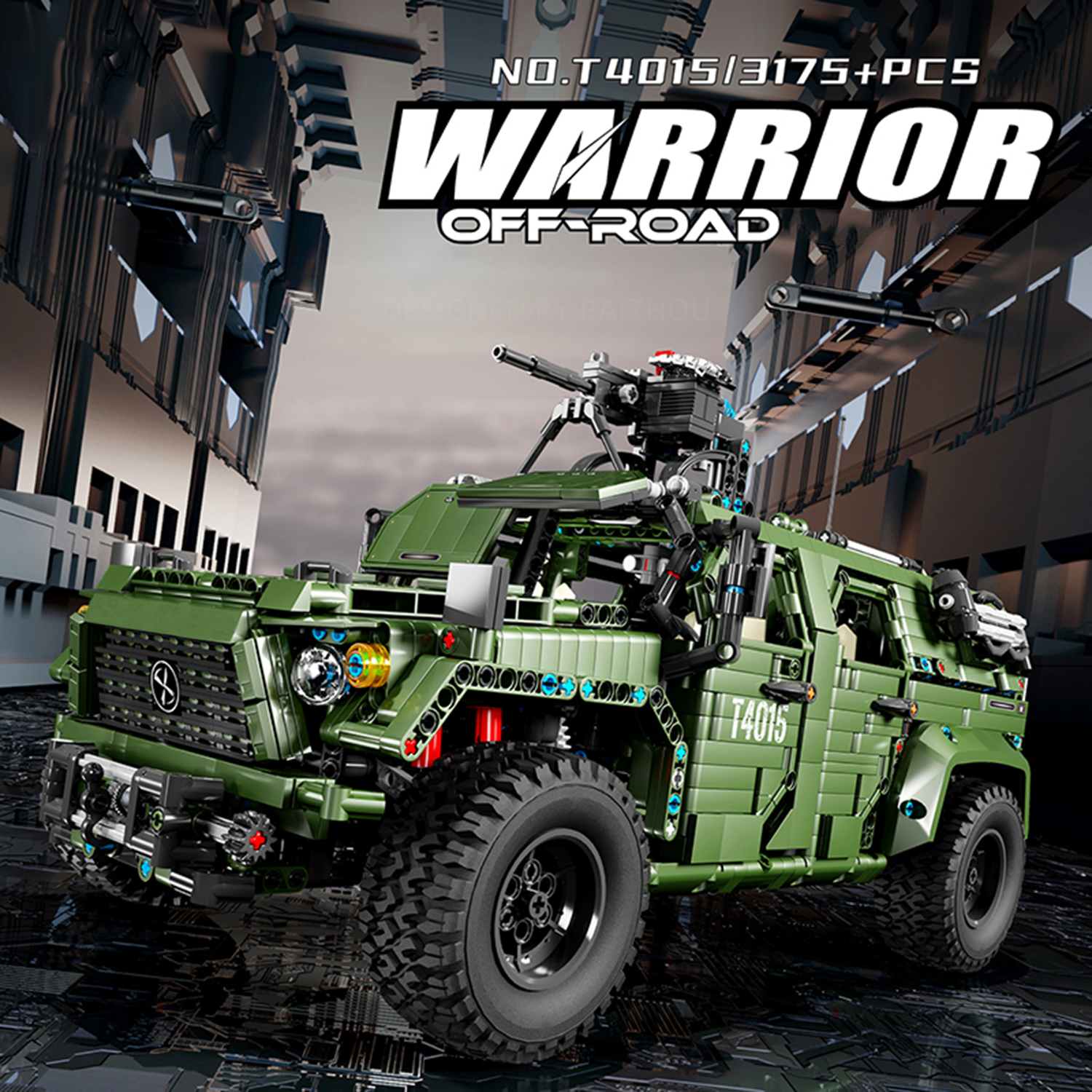3175PCS Army Green Jeep Buildi – Kids Toys Jeep recenzja i cena