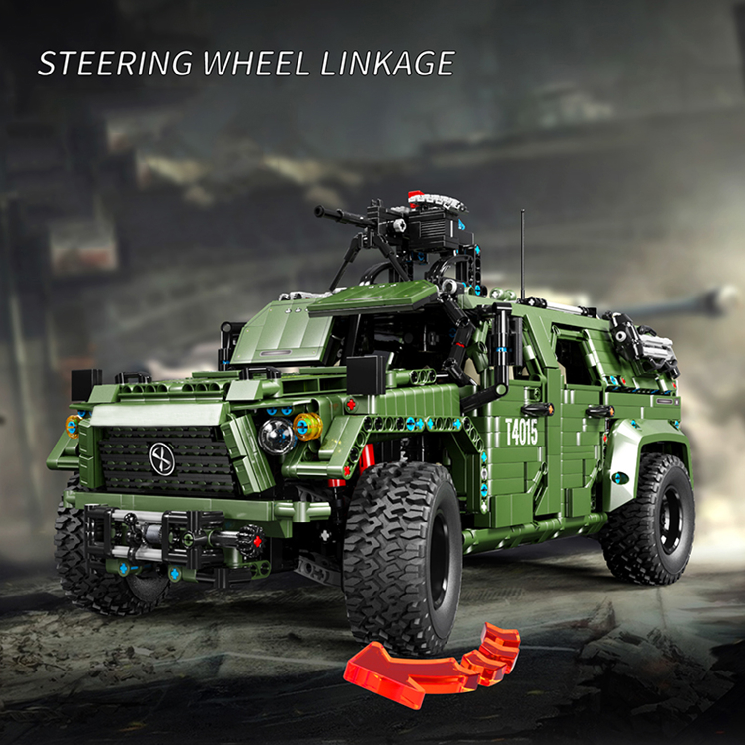 3175PCS Army Green Jeep Buildi – Kids Toys Jeep recenzja i cena