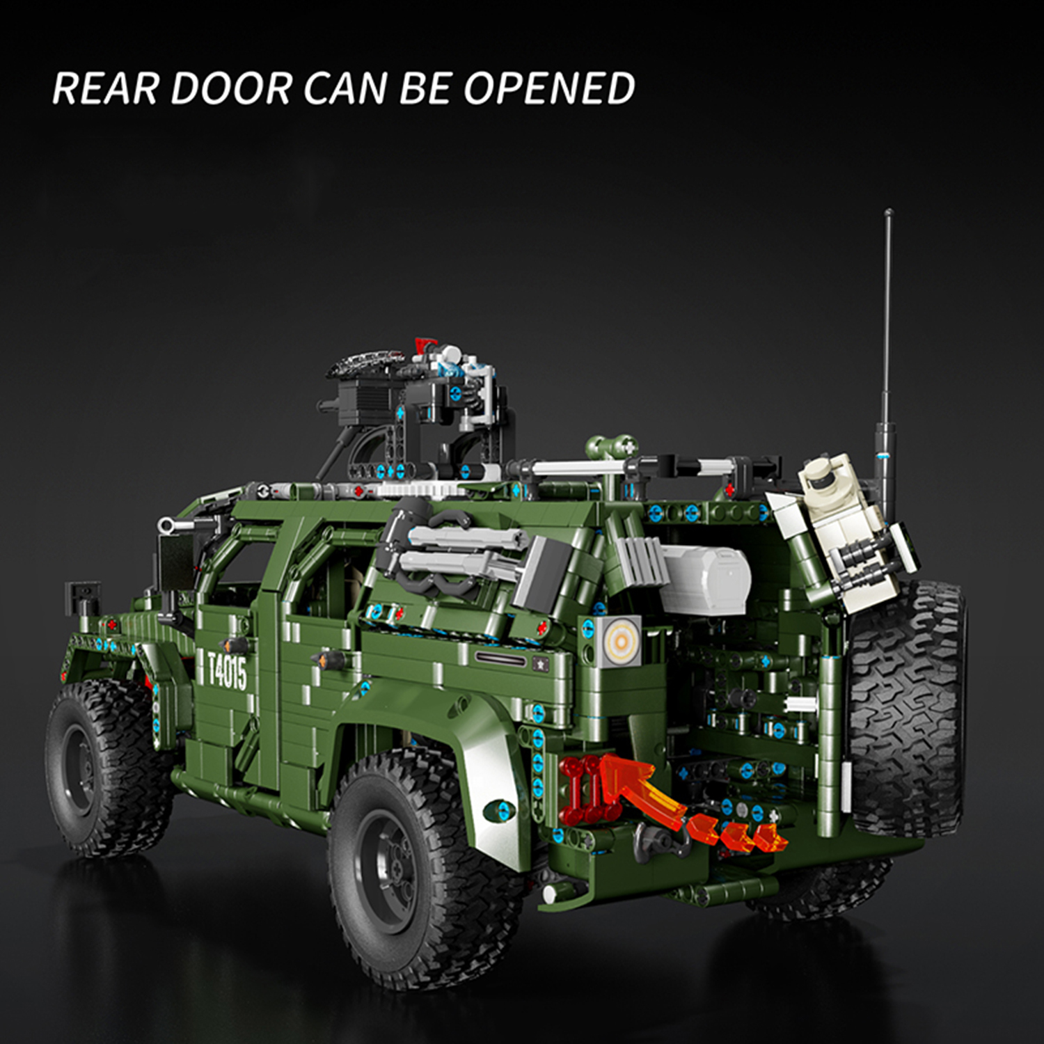 3175PCS Army Green Jeep Buildi – Kids Toys Jeep recenzja i cena