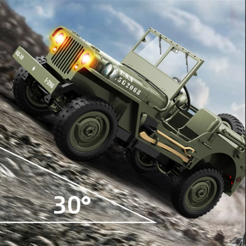 JJRC 1:10 C8815 Rc Car WILLYS  – Kids Toys Jeep recenzja i cena