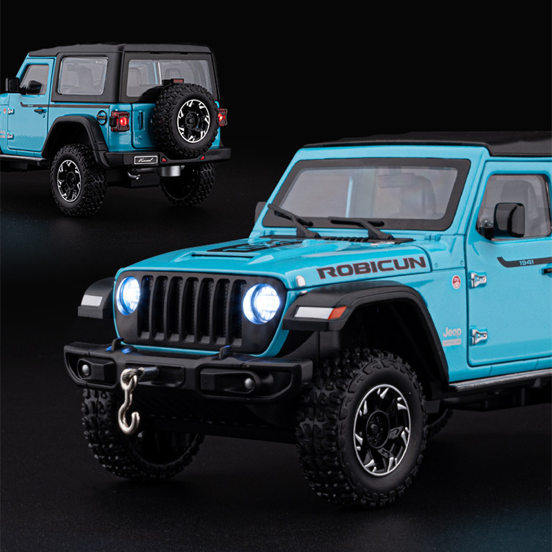 1:24 Jeeps Wrangler Rubicon Al – Kids Toys Jeep recenzja i cena