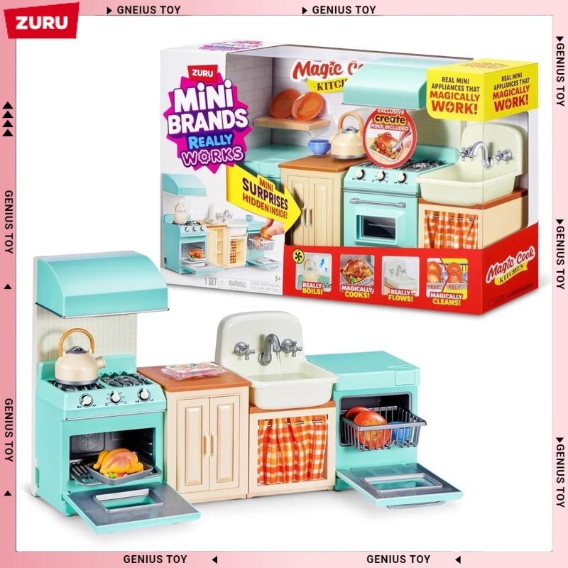 Zuru Mini Brands Magic Cook Ki – Play Kitchen Set recenzja i cena