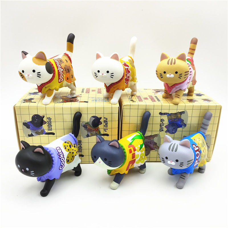 Cute Cat Blind Box Wearing Can – Kids Toys Packaging recenzja i cena