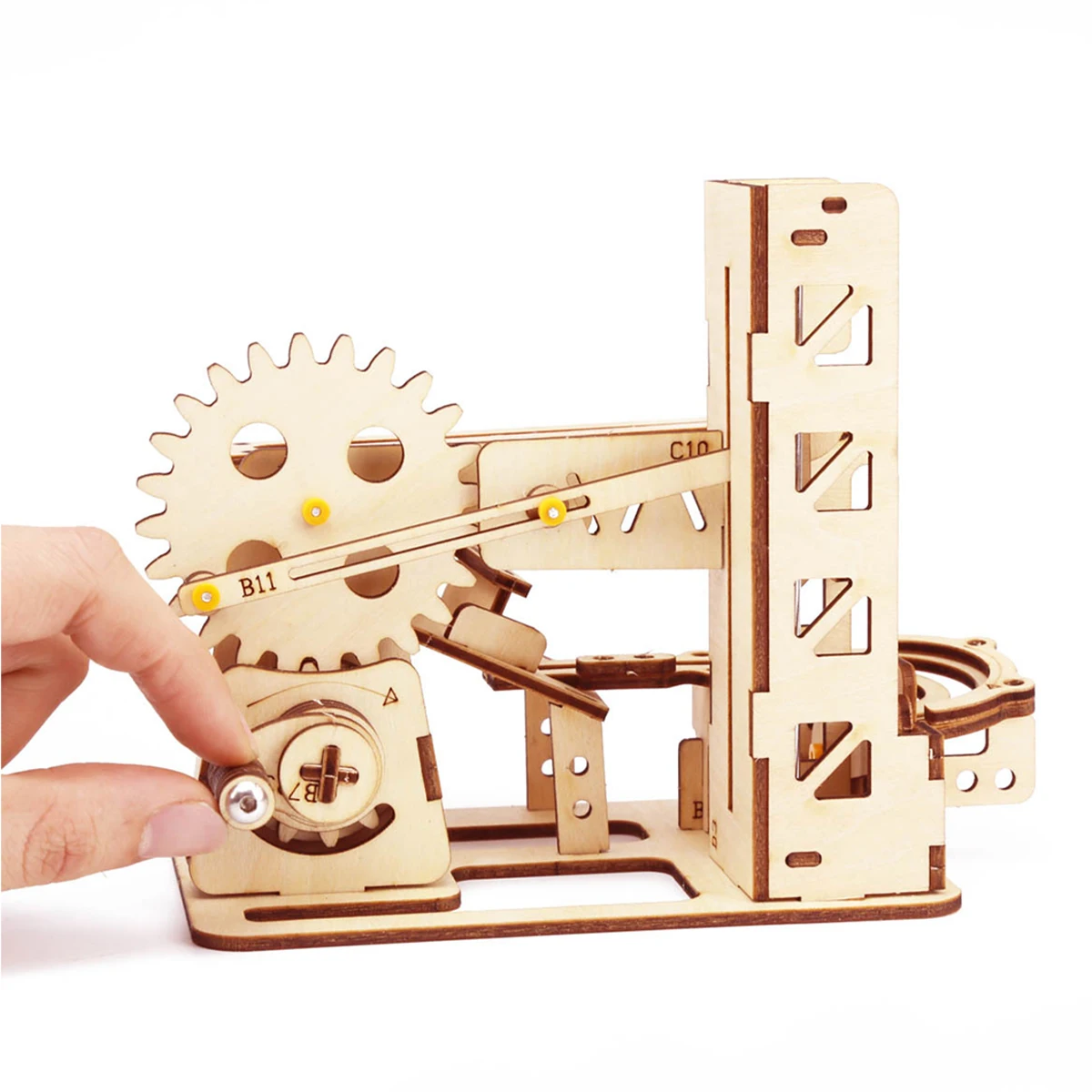 Spiral Marble Run 3D Wooden Pu – Marble Run Set recenzja i cena