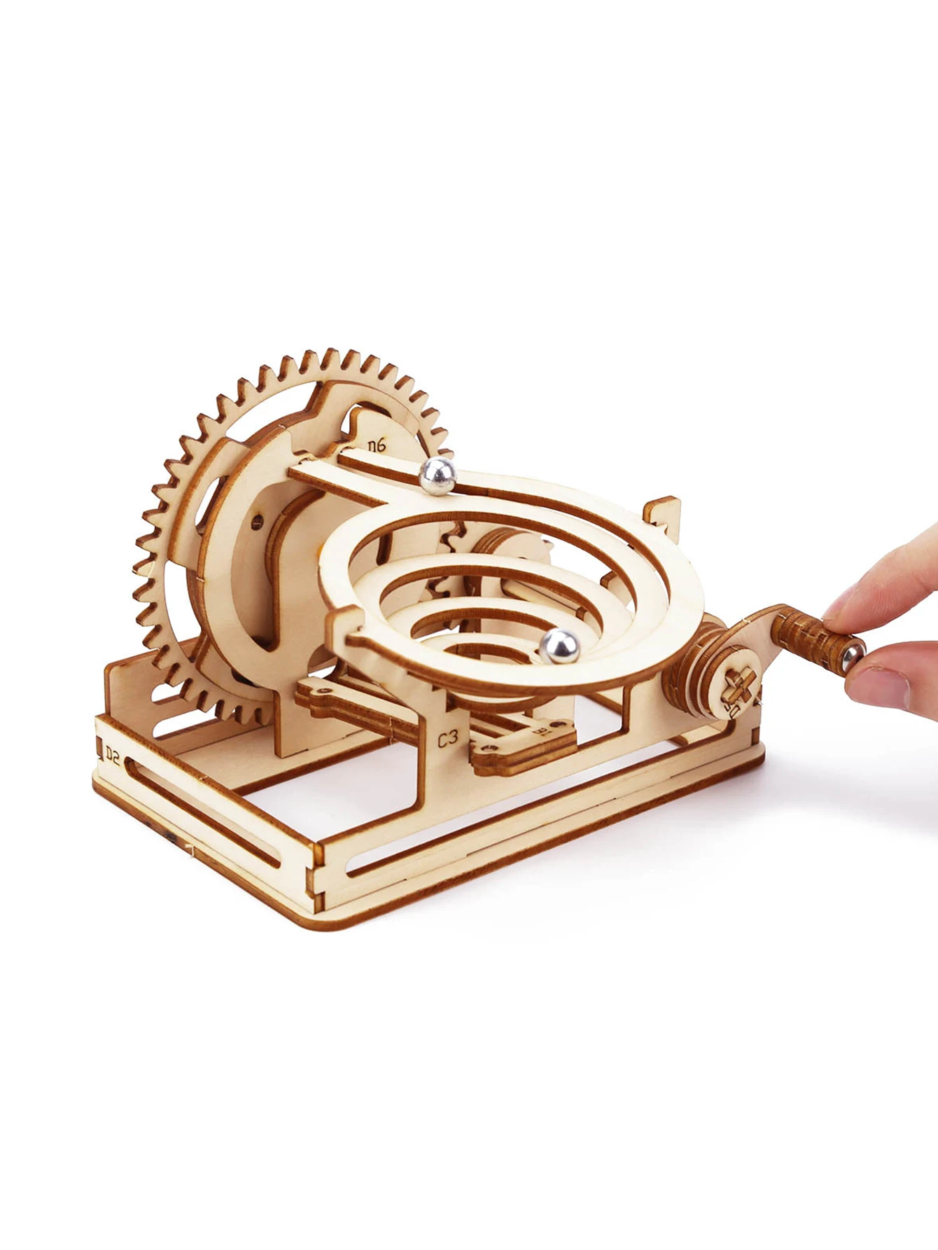 Spiral Marble Run 3D Wooden Pu – Marble Run Set recenzja i cena