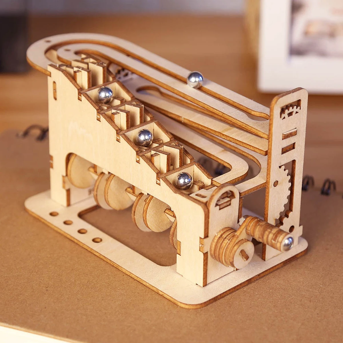 Spiral Marble Run 3D Wooden Pu – Marble Run Set recenzja i cena