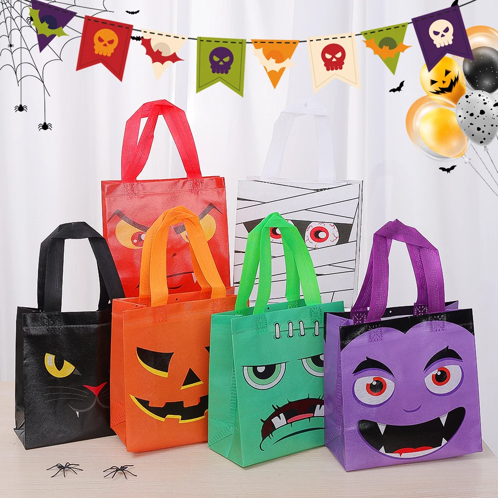 Halloween Non-Woven Bags Pumpk – Kids Toys Packaging recenzja i cena