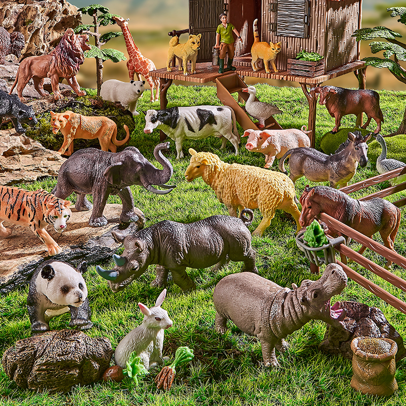 Montessori Toy Wild Farm Dinos – Kids Toys Variety recenzja i cena