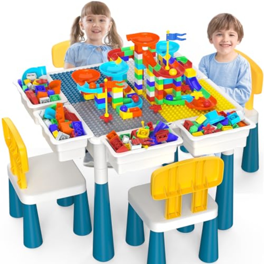 Activity table and 4 chairs se – Marble Run Set recenzja i cena