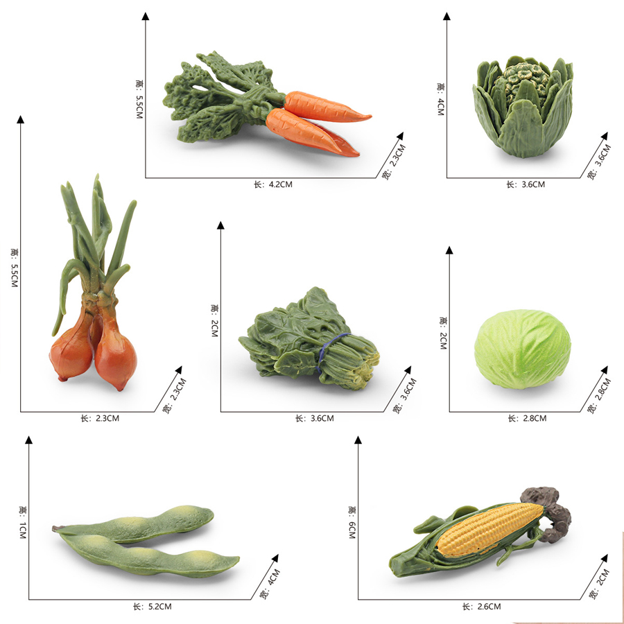 Realistic Vegetables Model Fig – Kids Toys Under 1 Year recenzja i cena