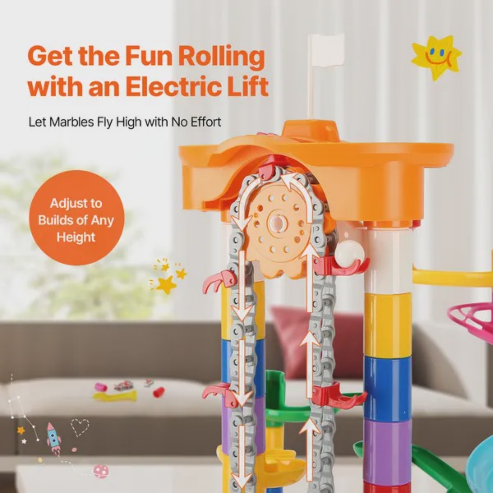 Marble Run Set 230 PCS with Mo – Marble Run Set recenzja i cena