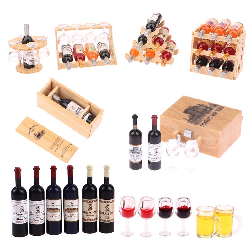 Miniature Wine Glass Rack Gobl – Play Kitchen Set recenzja i cena