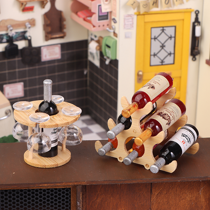 Miniature Wine Glass Rack Gobl – Play Kitchen Set recenzja i cena