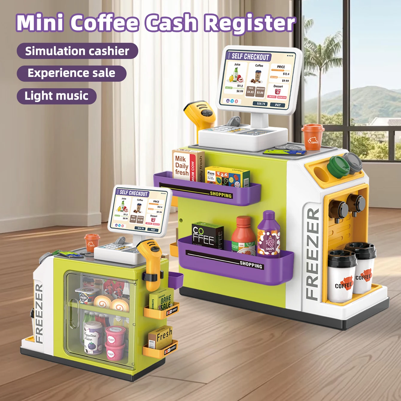 Mini Supermarket Cash Register – Toy Cash Register recenzja i cena