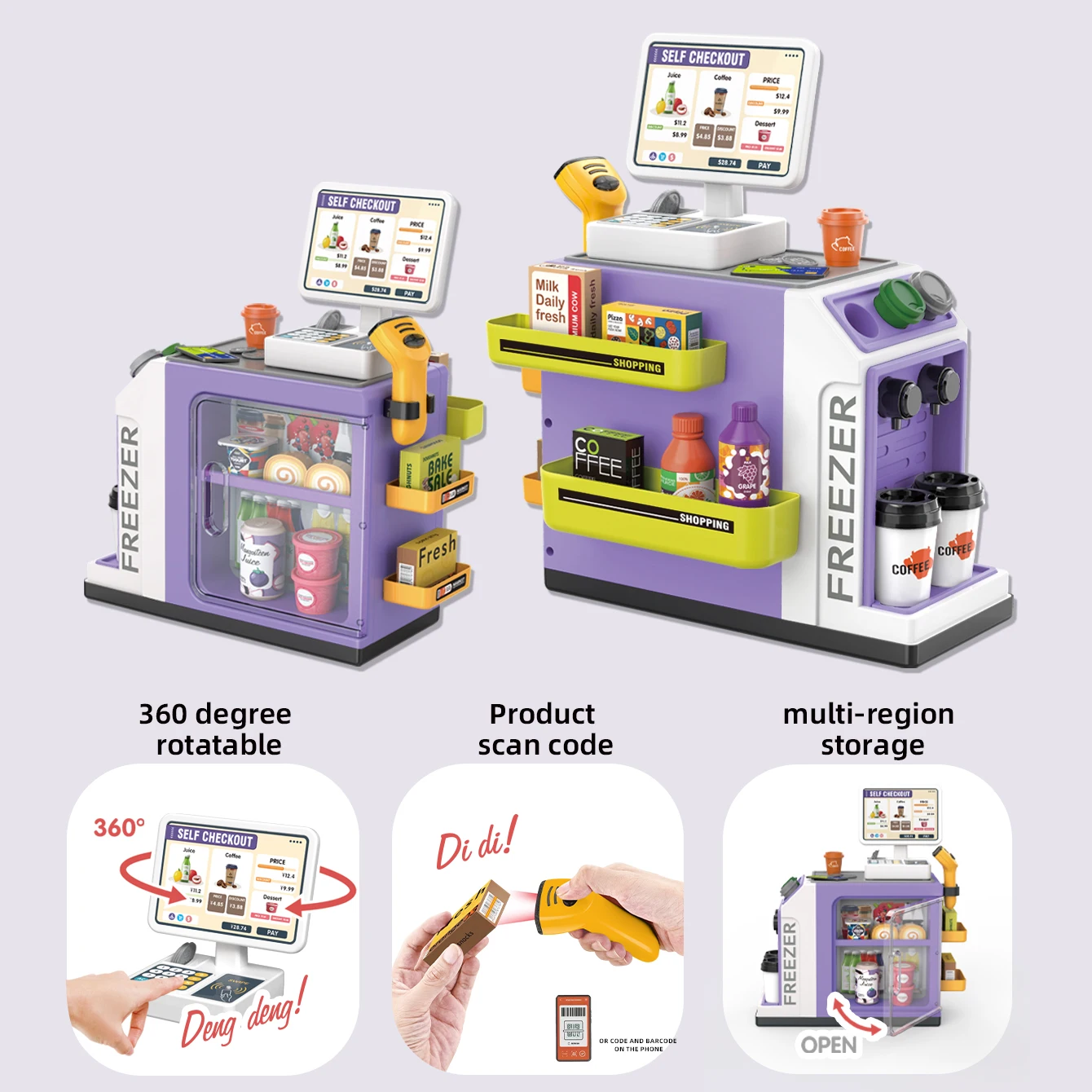 Mini Supermarket Cash Register – Toy Cash Register recenzja i cena
