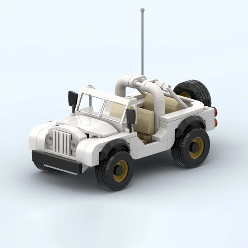 202pcs MOC Jeepped CJ 7 Daisy  – Kids Toys Jeep recenzja i cena