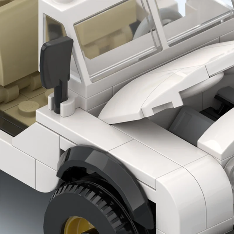 202pcs MOC Jeepped CJ 7 Daisy  – Kids Toys Jeep recenzja i cena