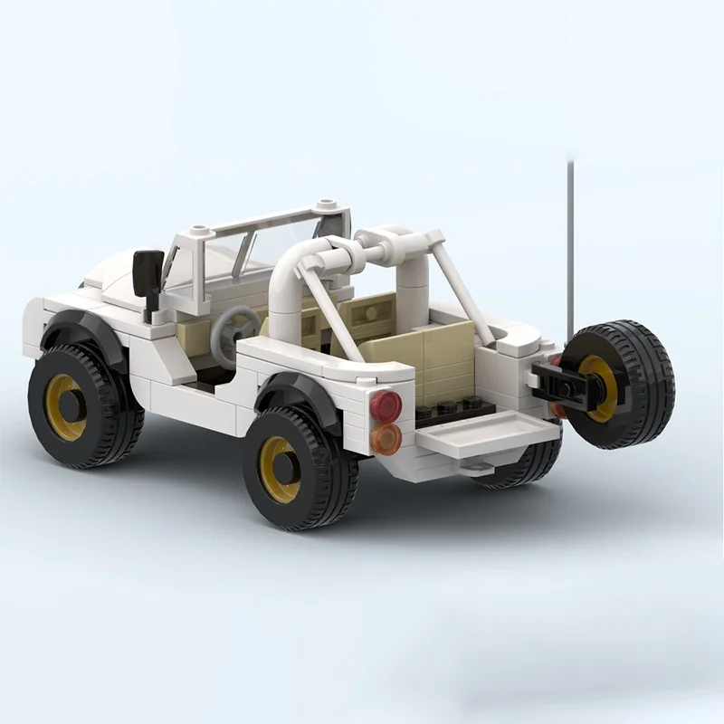 202pcs MOC Jeepped CJ 7 Daisy  – Kids Toys Jeep recenzja i cena