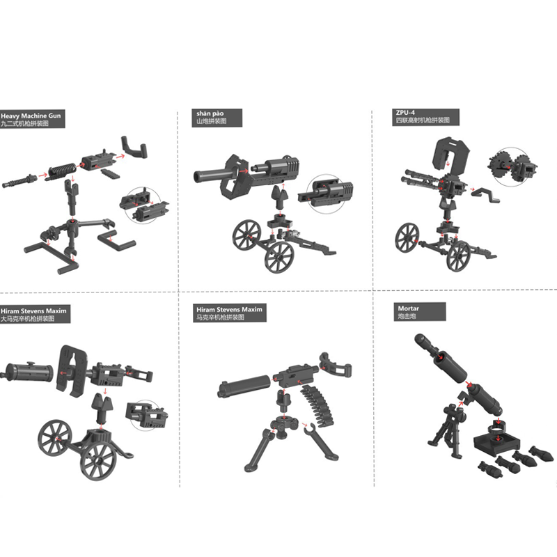 25Pcs/Set World War II Militar – Kids Toys Uk recenzja i cena